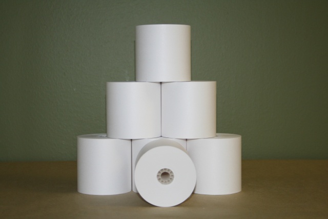 3” x 190’ 1-Ply POS Paper Rolls