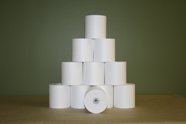 3” x 165’ 1-Ply POS Paper Rolls - Click Image to Close